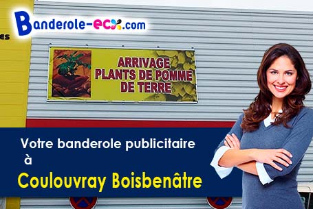 A Coulouvray-Boisbenâtre (Manche/50670) fourniture de votre banderole publicitaire