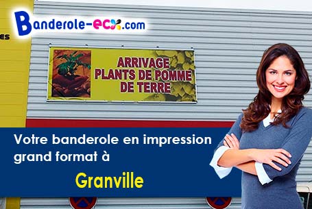 Impression de votre banderole personnalisée à Granville (Manche/50400)