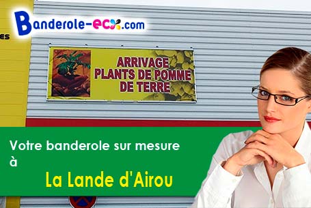 Banderole personnalisée pour vos événements à La Lande-d'Airou (Manche/50800)