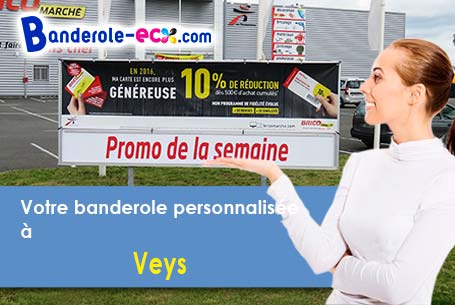 A Veys (Manche/50500) impression de votre banderole personnalisée