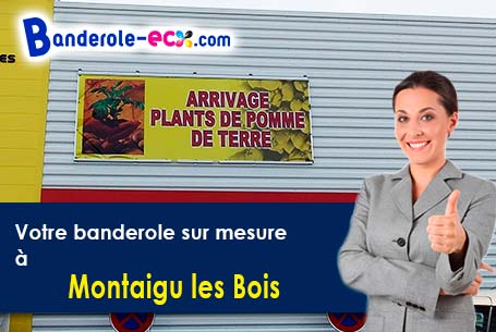 Banderole publicitaire pour vos événements à Montaigu-les-Bois (Manche/50450)