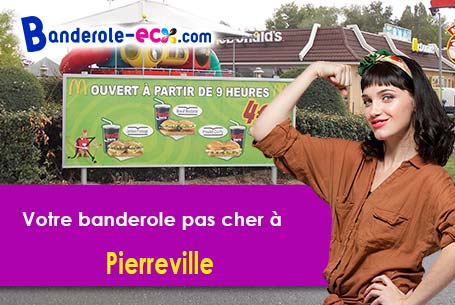 Banderole personnalisée fabriqué sur mesure à Pierreville (Manche/50340)