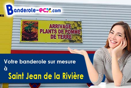 Banderole publicitaire pour vos événements à Saint-Jean-de-la-Rivière (Manche/50270)