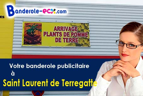 A Saint-Laurent-de-Terregatte (Manche/50111) fourniture de votre banderole pas cher