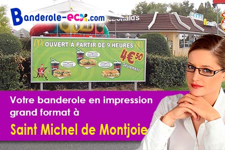 Impression de votre banderole publicitaire à Saint-Michel-de-Montjoie (Manche/50670)