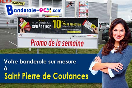 Banderole personnalisée pour vos événements à Saint-Pierre-de-Coutances (Manche/50200)