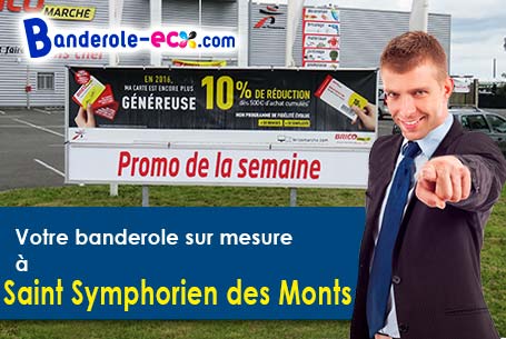 Banderole publicitaire pour vos événements à Saint-Symphorien-des-Monts (Manche/50640)