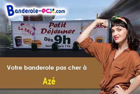 Réalisation de votre banderole publicitaire à Azé (Mayenne/53200)