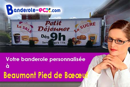 Fabrication de votre banderole personnalisée à Beaumont-Pied-de-Buf (Mayenne/53290)