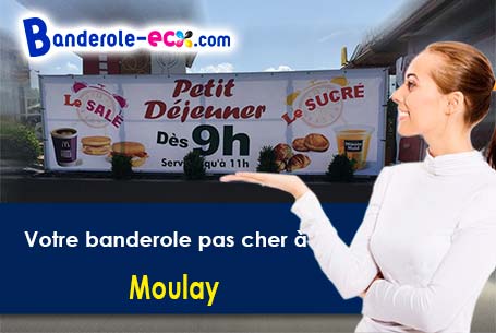 Fabrication de votre banderole personnalisée à Moulay (Mayenne/53100)