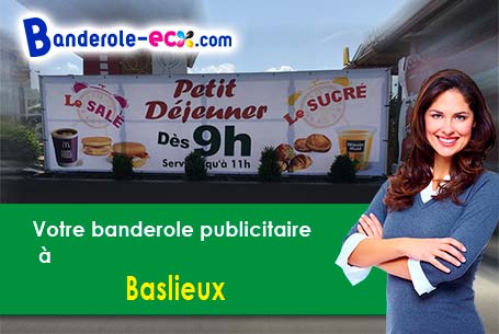 Banderole pas cher pour vos expositions à Baslieux (Meurthe-et-Moselle/54620)
