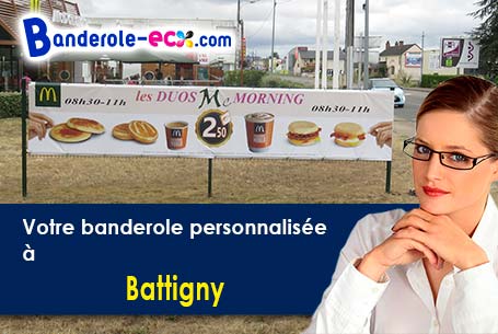 Réalisation de votre banderole publicitaire à Battigny (Meurthe-et-Moselle/54115)
