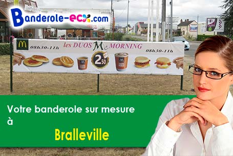 Réalisation de votre banderole publicitaire à Bralleville (Meurthe-et-Moselle/54740)