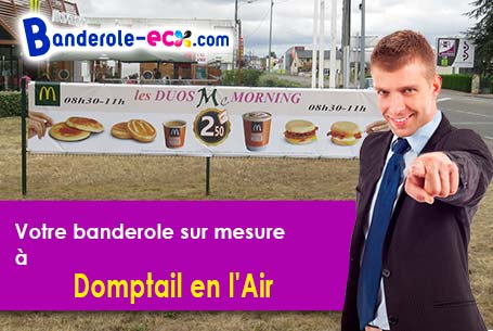 Banderole pas cher pour vos expositions à Domptail-en-l'Air (Meurthe-et-Moselle/54290)