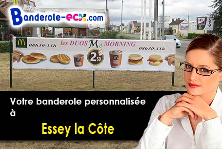 Fabrication de votre banderole personnalisée à Essey-la-Côte (Meurthe-et-Moselle/54830)