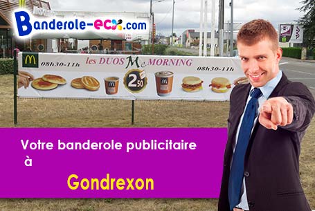 Fabrication de votre banderole personnalisée à Gondrexon (Meurthe-et-Moselle/54450)
