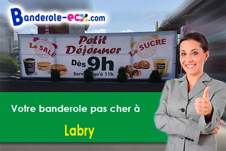 Fabrication de votre banderole personnalisée à Labry (Meurthe-et-Moselle/54800)