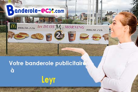 Fabrication de votre banderole personnalisée à Leyr (Meurthe-et-Moselle/54760)