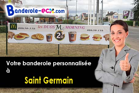 Fabrication de votre banderole personnalisée à Saint-Germain (Meurthe-et-Moselle/54290)
