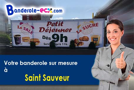 Fabrication de votre banderole personnalisée à Saint-Sauveur (Meurthe-et-Moselle/54480)