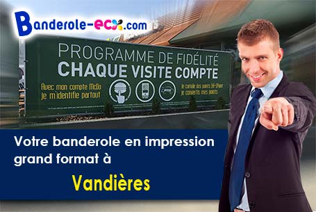 Fabrication de votre banderole personnalisée à Vandières (Meurthe-et-Moselle/54121)