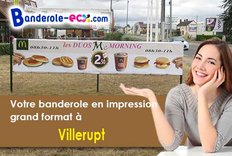 Réalisation de votre banderole publicitaire à Villerupt (Meurthe-et-Moselle/54190)