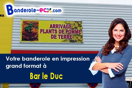 Banderole pas cher pour vos expositions à Bar-le-Duc (Meuse/55000)