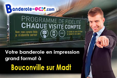 Banderole pas cher pour vos expositions à Bouconville-sur-Madt (Meuse/55300)