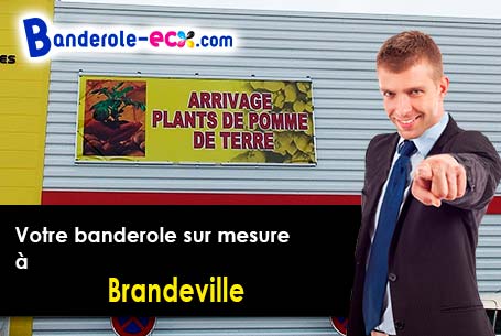 Réalisation de votre banderole publicitaire à Brandeville (Meuse/55150)