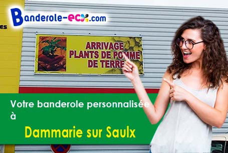 Banderole pas cher pour vos expositions à Dammarie-sur-Saulx (Meuse/55500)