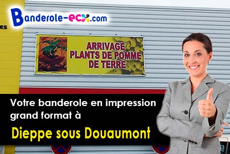 Banderole pas cher pour vos expositions à Dieppe-sous-Douaumont (Meuse/55400)