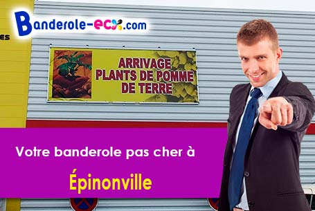 Réalisation de votre banderole publicitaire à Épinonville (Meuse/55270)