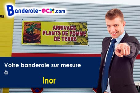 Banderole pas cher pour vos expositions à Inor (Meuse/55700)