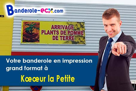 Fabrication de votre banderole personnalisée à Kur-la-Petite (Meuse/55300)