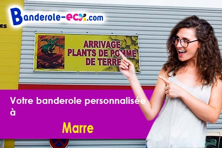 Réalisation de votre banderole publicitaire à Marre (Meuse/55100)