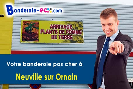 Réalisation de votre banderole publicitaire à Neuville-sur-Ornain (Meuse/55800)