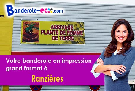 Fabrication de votre banderole personnalisée à Ranzières (Meuse/55300)