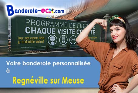 Banderole pas cher pour vos expositions à Regnéville-sur-Meuse (Meuse/55110)