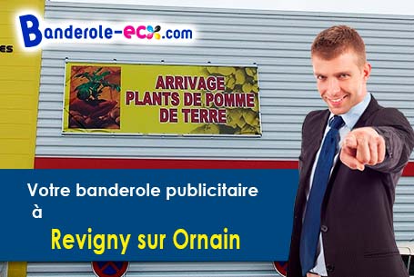 Réalisation de votre banderole publicitaire à Revigny-sur-Ornain (Meuse/55800)