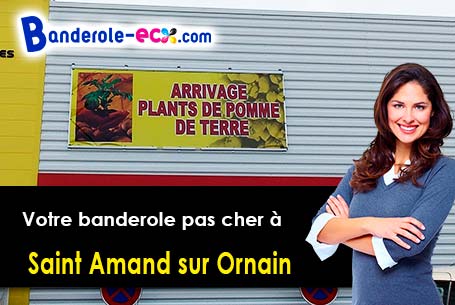 Banderole pas cher pour vos expositions à Saint-Amand-sur-Ornain (Meuse/55500)