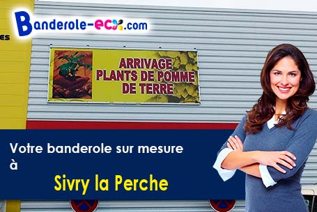 Banderole pas cher pour vos expositions à Sivry-la-Perche (Meuse/55100)