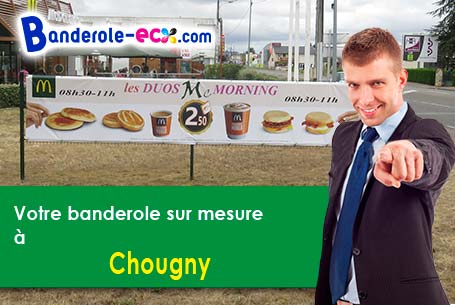 Banderole publicitaire pour vos manifestations à Chougny (Nièvre/58110)