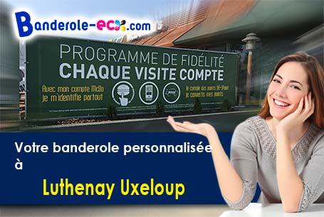 Banderole publicitaire pour vos manifestations à Luthenay-Uxeloup (Nièvre/58240)