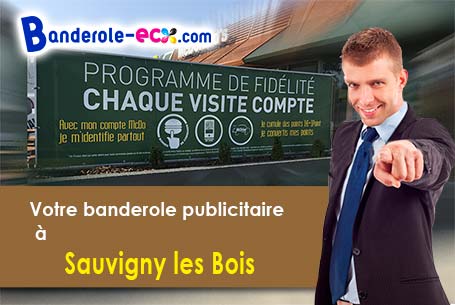 Banderole publicitaire pour vos manifestations à Sauvigny-les-Bois (Nièvre/58160)