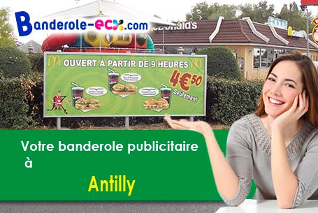 Impression sur mesure de banderole personnalisée à Antilly (Oise/60620)
