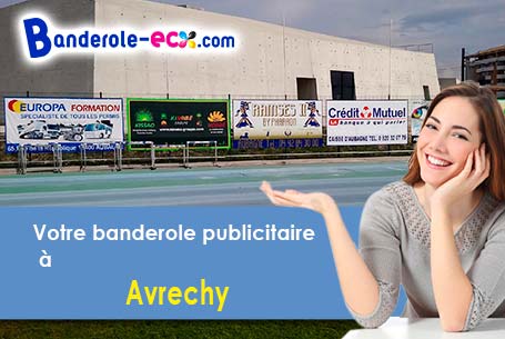Impression sur mesure de banderole publicitaire à Avrechy (Oise/60130)