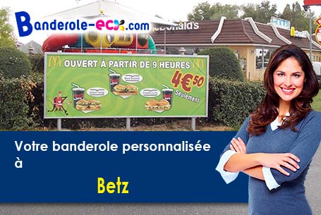 Impression sur mesure de banderole publicitaire à Betz (Oise/60620)