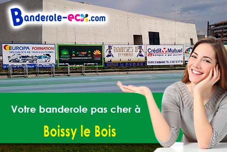 Impression sur mesure de banderole pas cher à Boissy-le-Bois (Oise/60240)