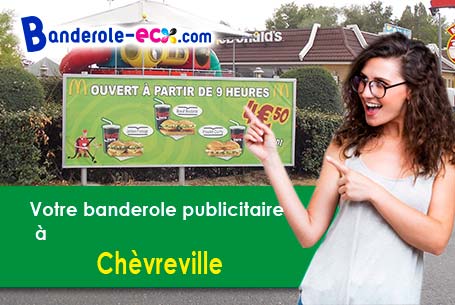 Impression sur mesure de banderole publicitaire à Chèvreville (Oise/60440)