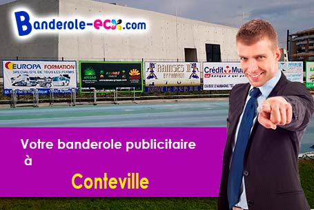 Impression sur mesure de banderole personnalisée à Conteville (Oise/60360)